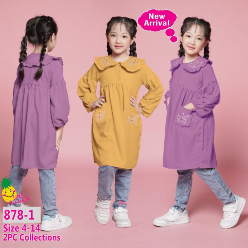 SETELAN ANAK PEREMPUAN LITTLE PINEAPPLE