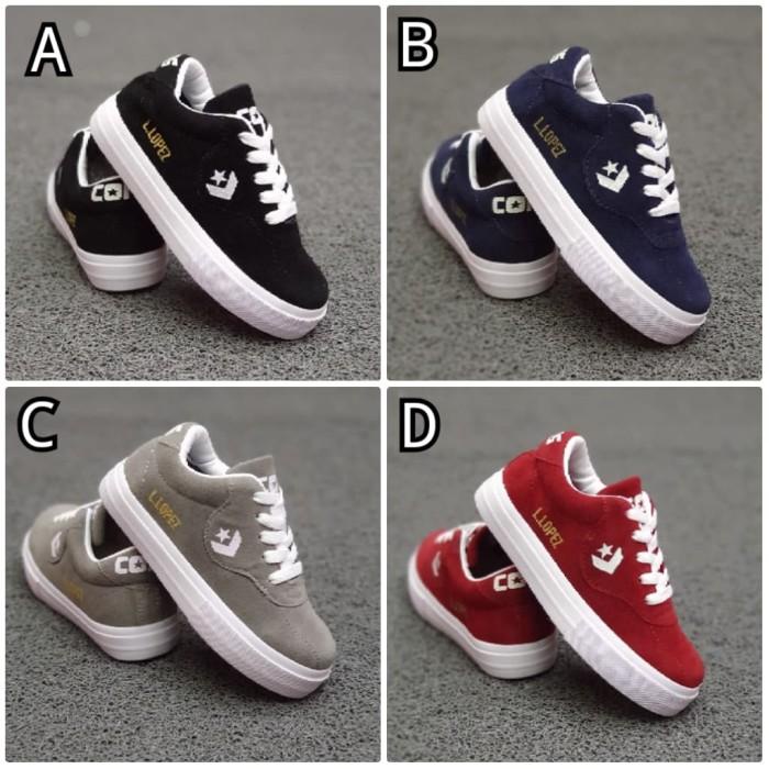 Sepatu Anak Converse Louie Lopez Suede Kids