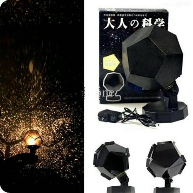 Star Projector / Lampu tidur proyeksi bintang LED night star projector lamp sky projection rotate