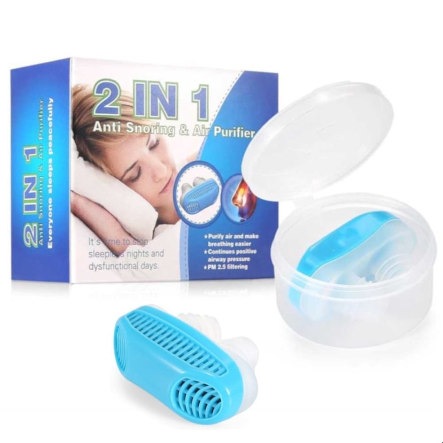 Alat Anti Dengkur Atau Ngorok 2in1 ( Anti Snoring &amp; Air Purifier )