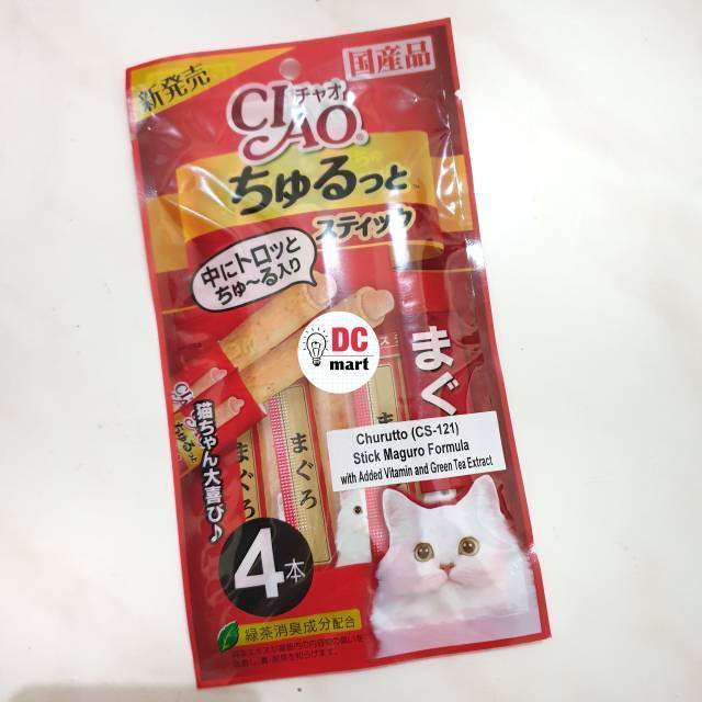 Snack Kucing Cair Ciao Churutto ( isi 4 sachet)