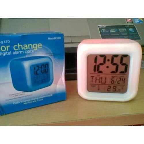 JAM MOODY KUBUS BERUBAH 7 WARNA MOODY CLOCK GROSIR ECER ya