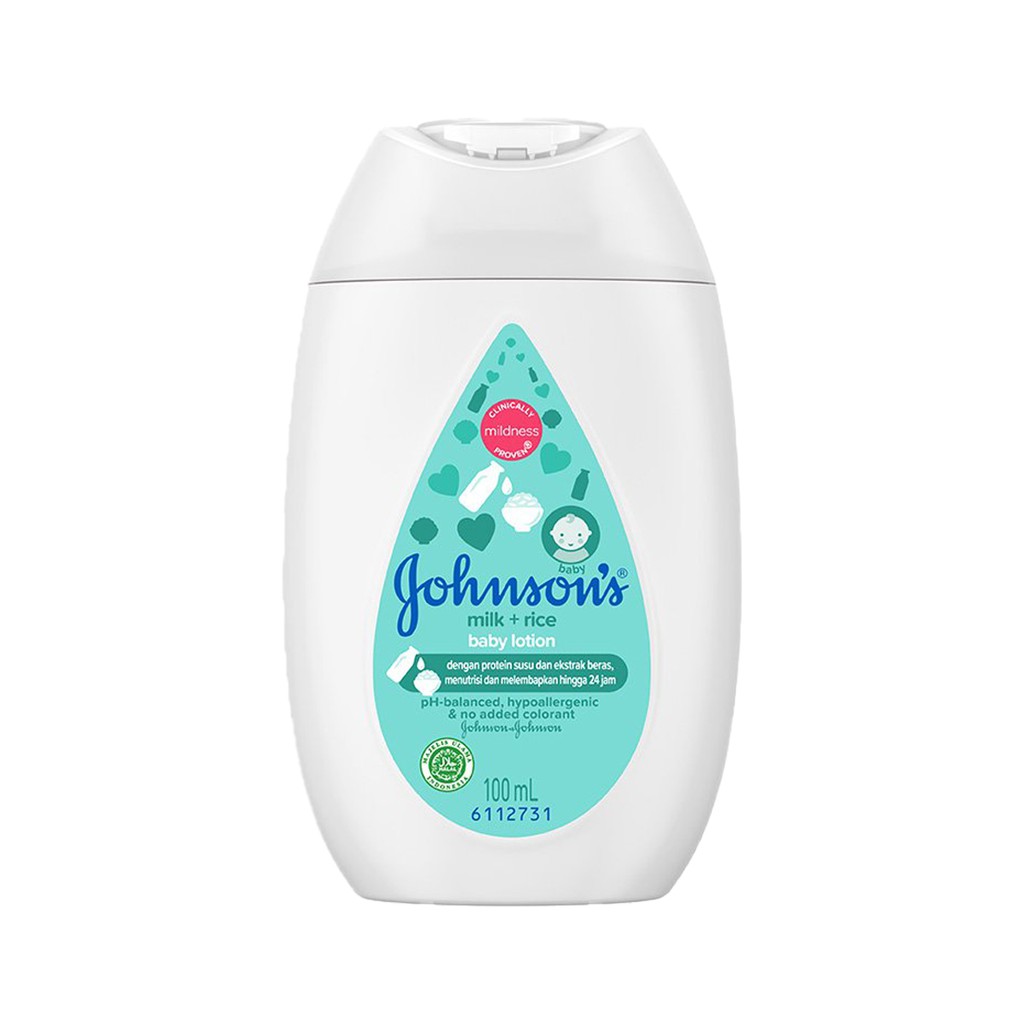 Johnson's Milk &amp; Rice Baby Lotion 100ml