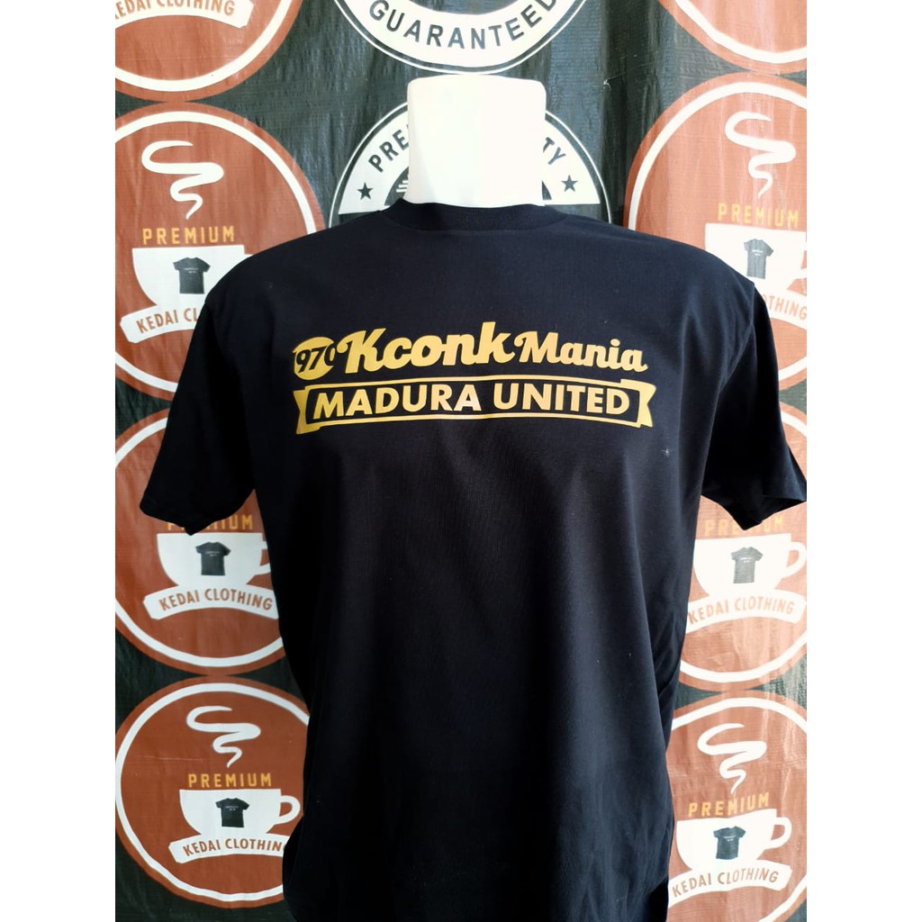 Tshirt custom desain - Kconk mania madura united