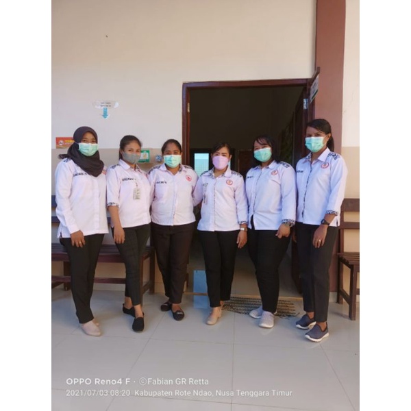 GRATIS BORDIR NAMA DAN LOGO / SERAGAM PERAWAT/SERAGAM PPNI/baju bidan/baju PPNI/kemeja putih/seragam