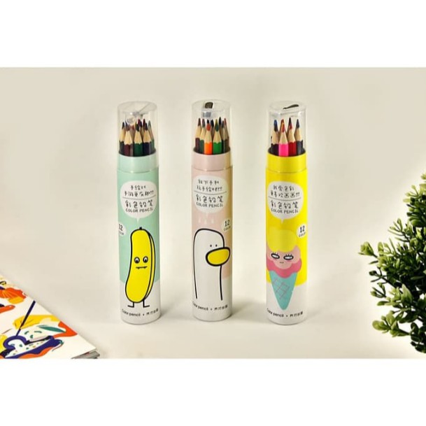 

Pensil Warna 12 Warna / Pensil Warna Set / Pencil Color with Box