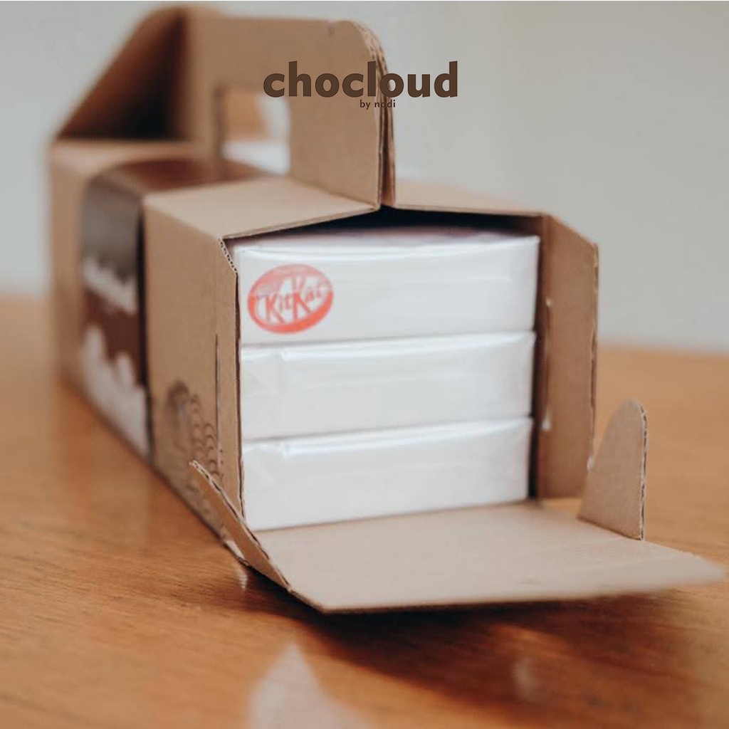 

Mix L HAMPERS Paket isi 2 Large Classic + 1 Large Crunch Chocloud