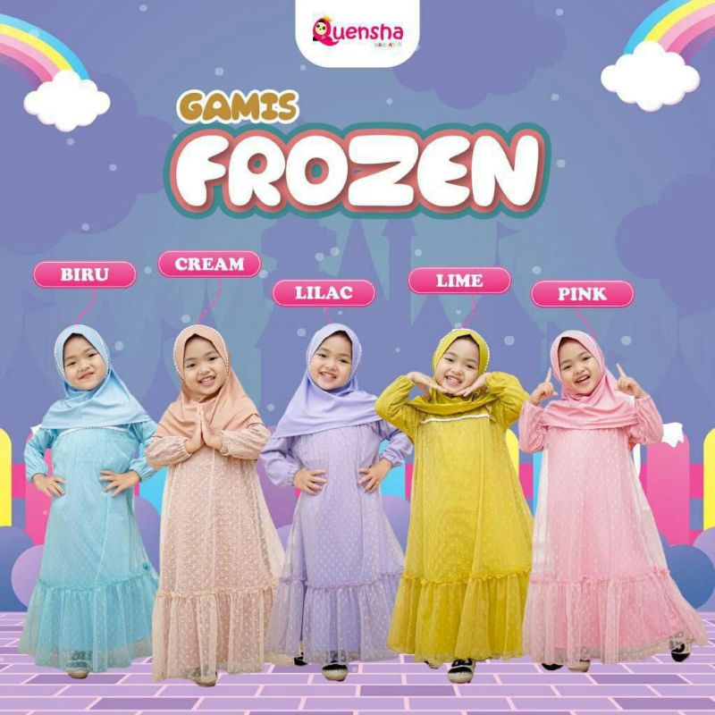 Gamis Frozen by Quensha