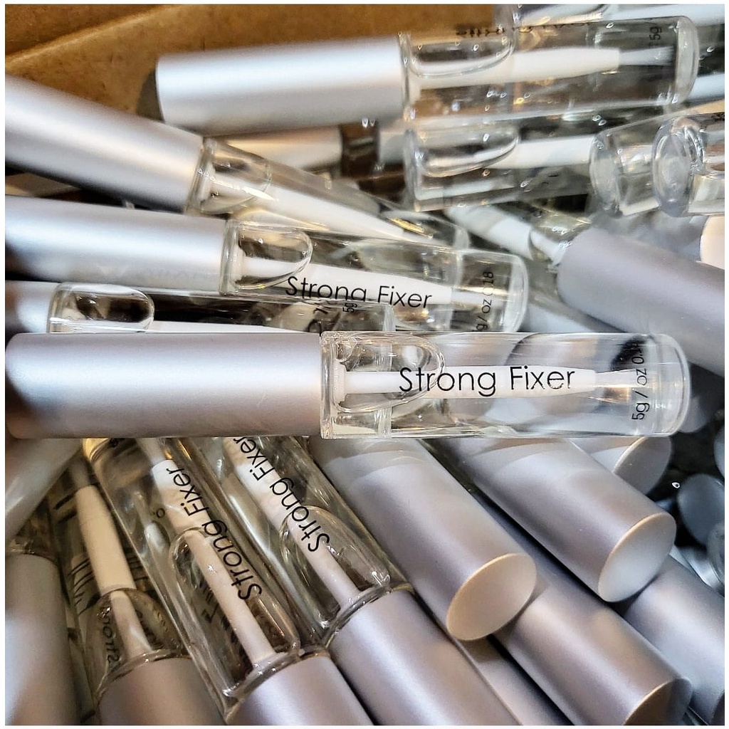 STRONG FIXER Gel fall in the volume / lem lash lift / lem keriting bulumata/fixer gel