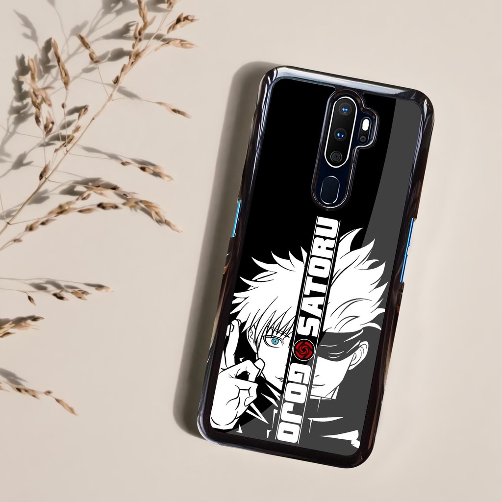 Case Kilau Glossy Oppo A5 A9 2020 | Casing Hp Oppo | Pelindung Smarphone | Motif Anime Jujutsu Kaise