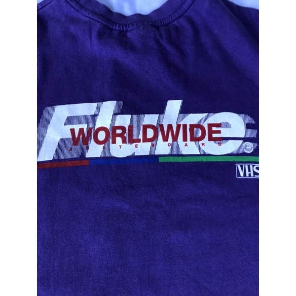 kaos fluke second/bekas