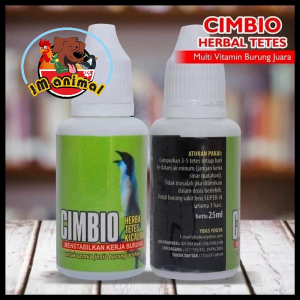 CIMBIO HERBAL TETES SUPER KICAU VITAMIN BURUNG MENINGKATKAN RAJIN BUNYI NAFAS PANJANG MENTAL POWER