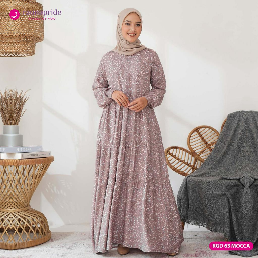 Baju  Gamis Wanita Katun Rayon / GD-63 / Fashion Muslim