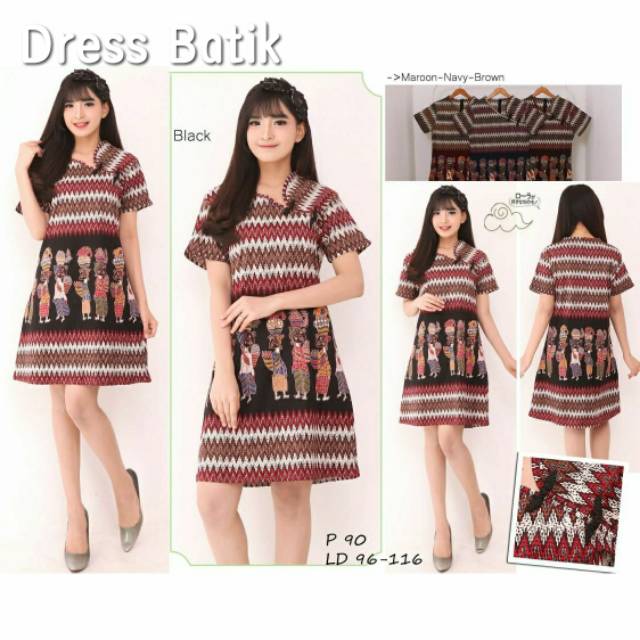 Dress Batik Model Cheongsam