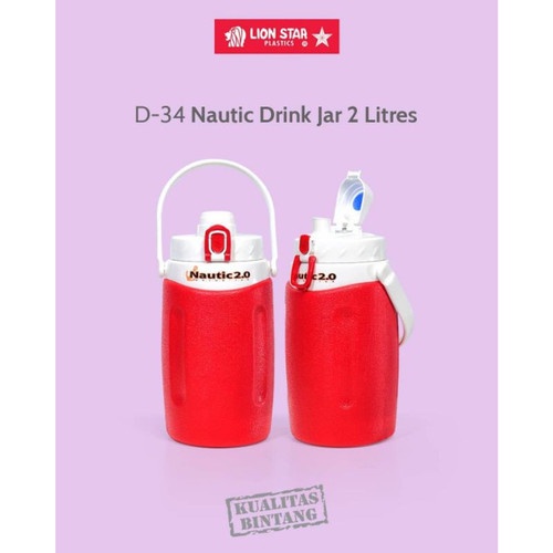 Lion Star Nautic Tempat Minum / Drink Jar (2 Liter) termos d-34