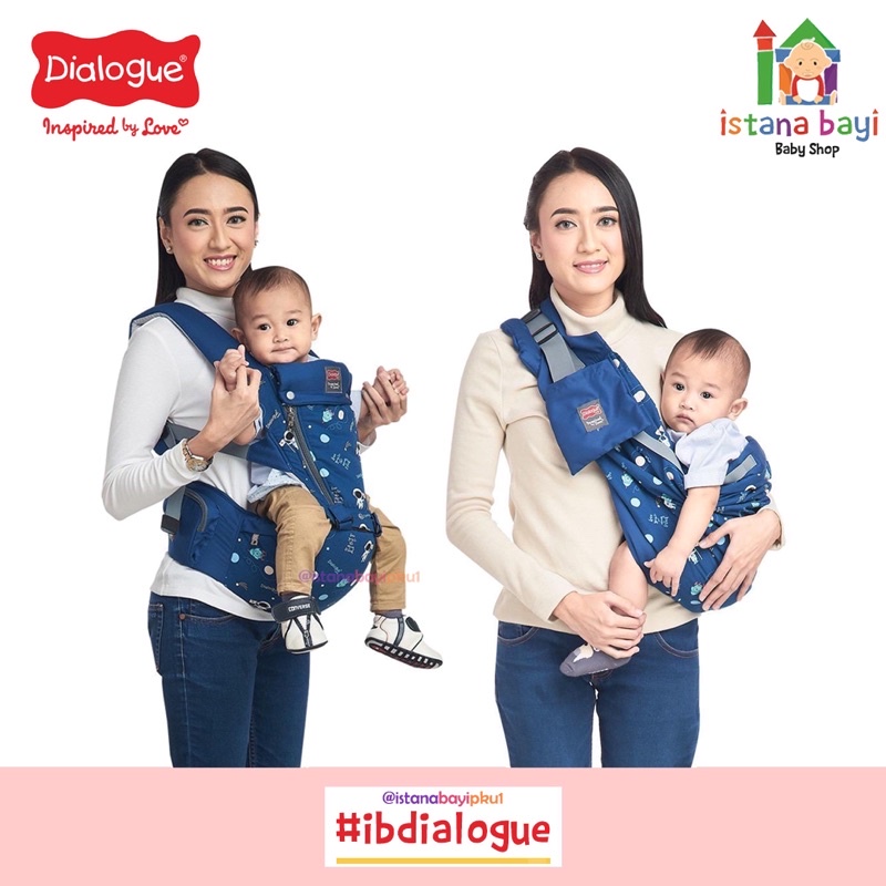 Dialogue Baby Gendongan Samping 4 in 1 M-Shape Planet Series DGG4251,DGG4401