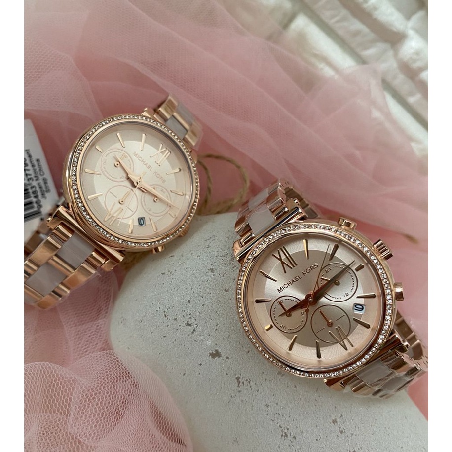 Jam Tangan Michael Kors MK6560 Rose Gold New Original