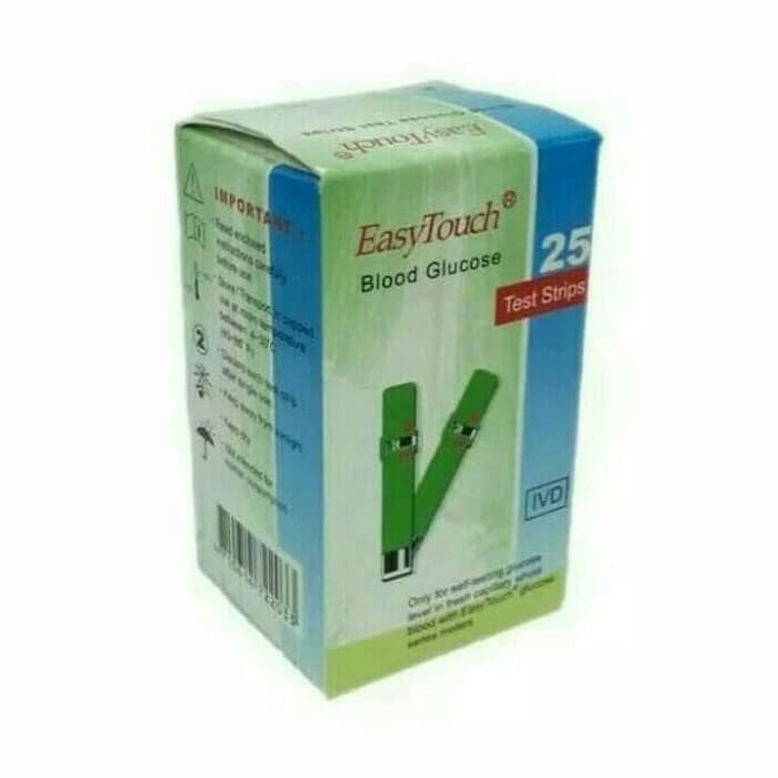 

NEW. Strip Refill Easy Touch Glucose / Gula Darah isi 25
