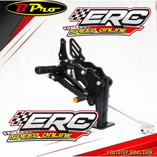 FOOTSTEP UNDERBONE BPRO SONIC 150 HITAM