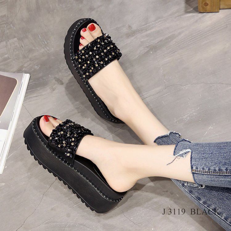 SANDAL SLOP WEDGES FASHION WAYNA 3119