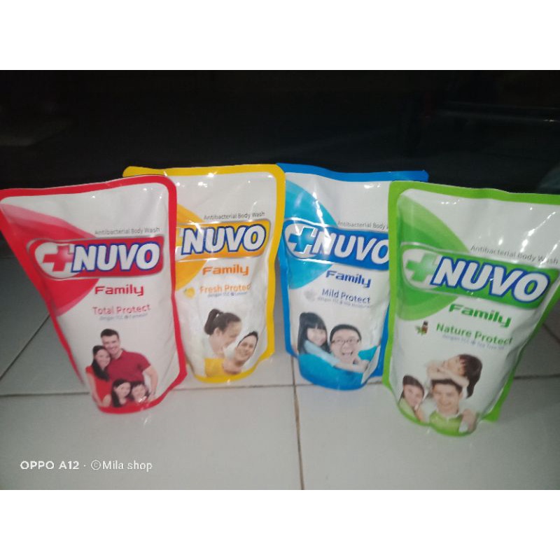 sabun nuvo cair 450ml