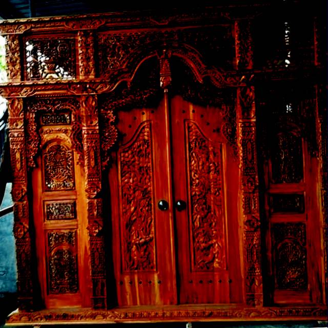 Gebyok ukir jati jepara panjang 3m