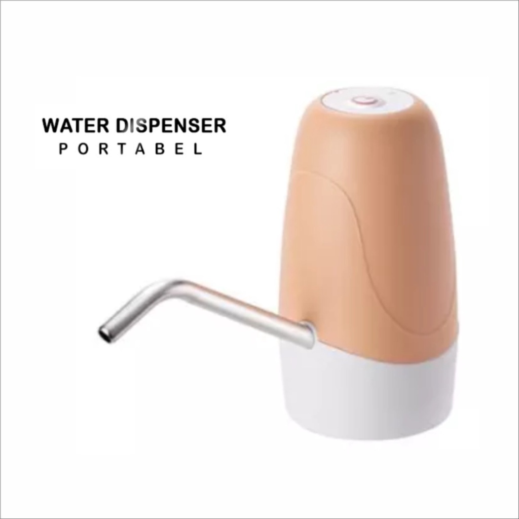 Pompa Pencetan Galon LED Electrik Elektrik Dispenser Aqua Galon COD Pompa Galon Elektrik LED / Non LED USB Rechargeable Dispenser Air Minum Otomatis Water Pump MURAH Pompa Air Galon Otomatis Electric Watter Pump LED