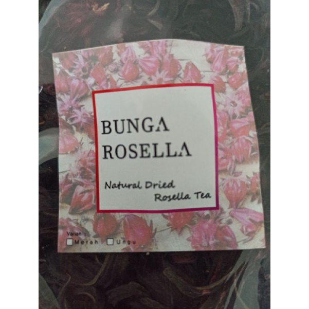 

Teh bunga rosella kering 100 gr