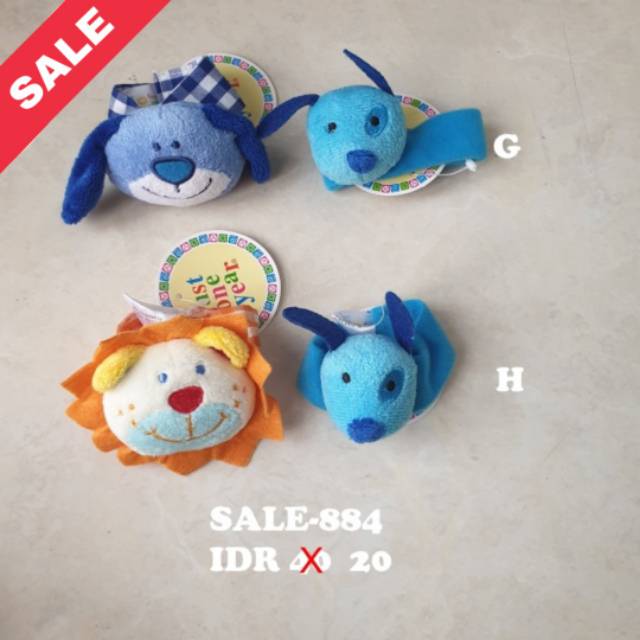 SALE Gelang Rattle Bayi (sale-884)