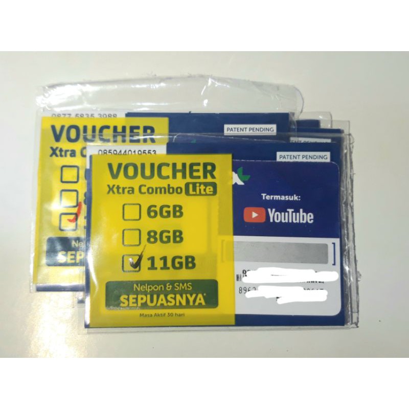 PERDANA KUOTA XL XTRA COMBO LITE 11 GB (6GB/8GB/11GB)