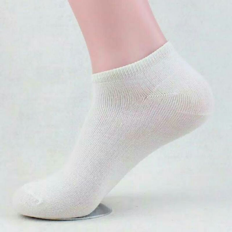 kaos kaki pendek polos import