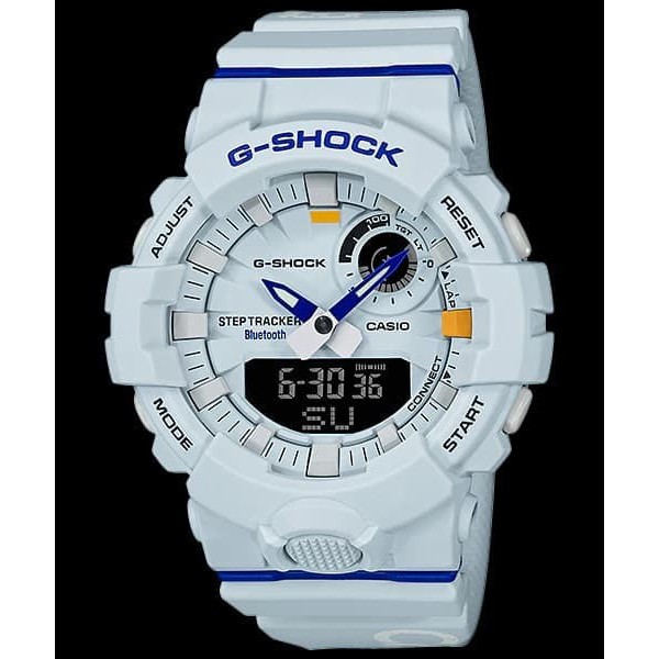 Casio G-Shock G-SQUAD GBA-800DG-7ADR - Jam Tangan Pria - Putih