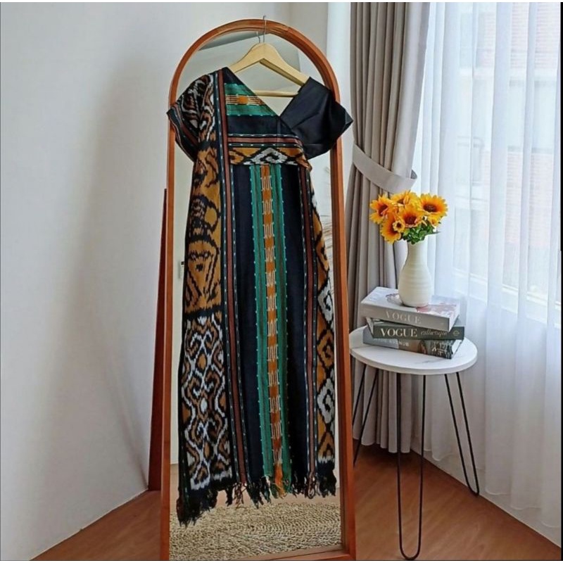 Dress Tenun Etnik | Tunik Etnik | Baju Tenun Tunik | Baju Etnik - Tunik Etnik