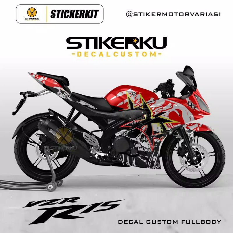 decal motor R15 V2 / decal motor Yamaha R15 V2 / fullbody