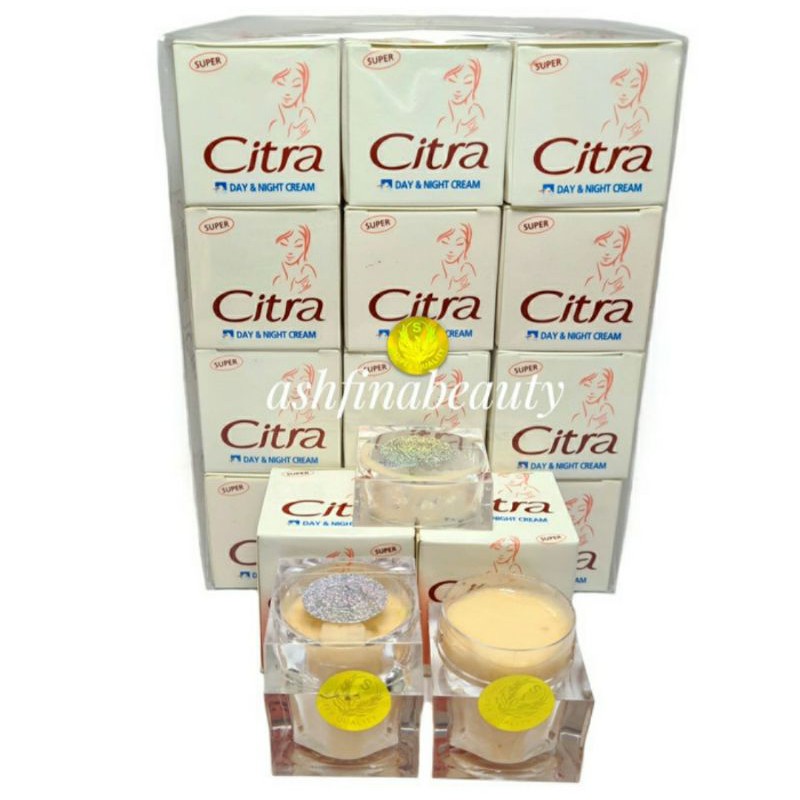 CREAM CITRA SUPER DAY &amp; NIGHT [HARGA 1 PCS]