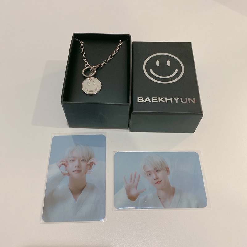 Baekhyun signature pendant necklace FULL SET