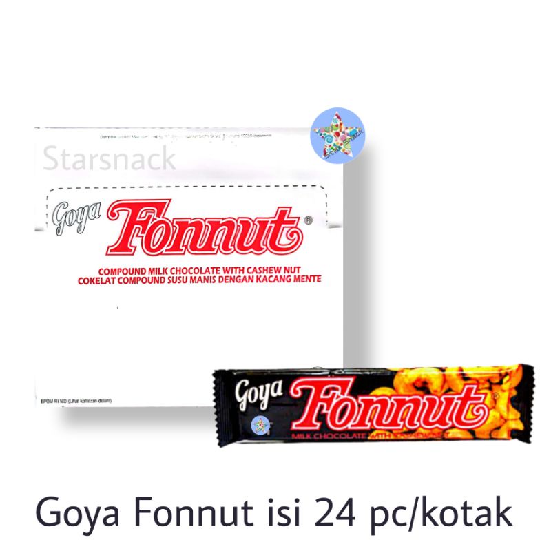 

Goya Fonnut isi 24 bj/kotak