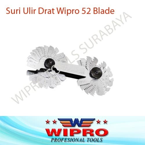 Suri Ulir Drat Sisir Ulir Drat WIPRO 52 Blade
