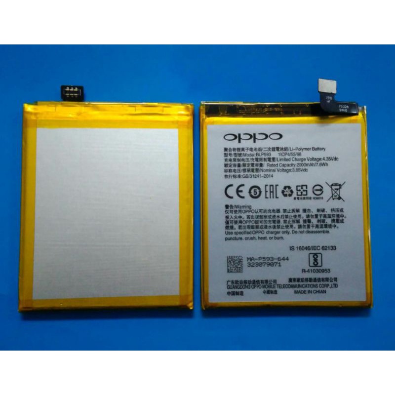 Baterai Oppo Neo 5 A31/BLP593 battery batrai hp