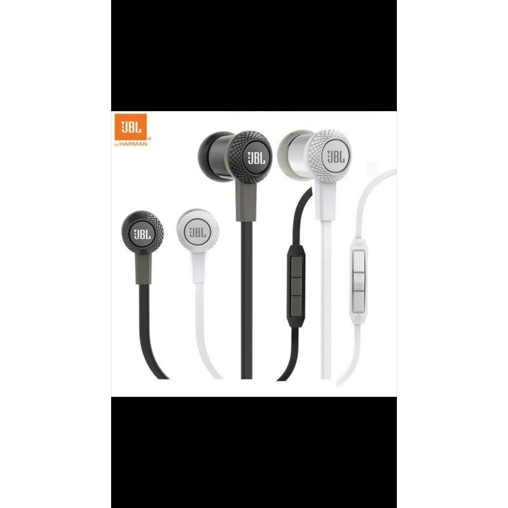 JBL By HARMAN oem Earphone headset Handsfree kabel cable Universal super bass subwoofer Smule LZS  B