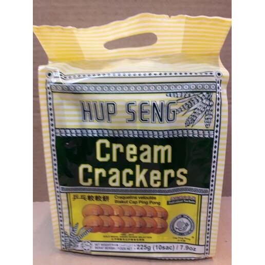 

Hup Seng Cream Crackers ( asin dan sacet )