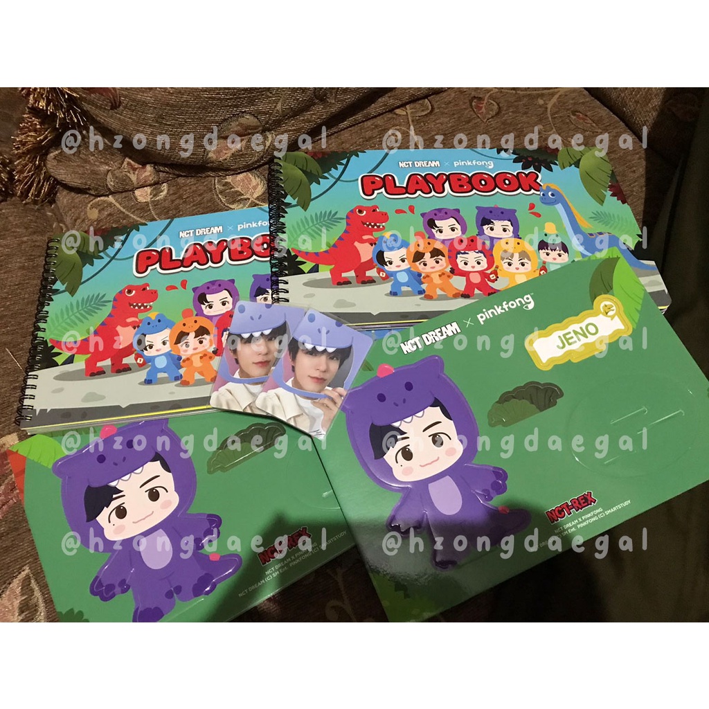 JENO PINKFONG PHOTOCARD PC POCA NCT-REX DINO NCT DREAM HOT SAUCE