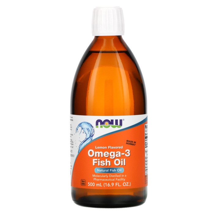 NOW Foods Omega-3 Fish Oil 500 ml
