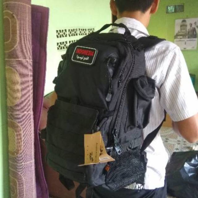Tas Punggung Army Tactical Tas polisi Tentara