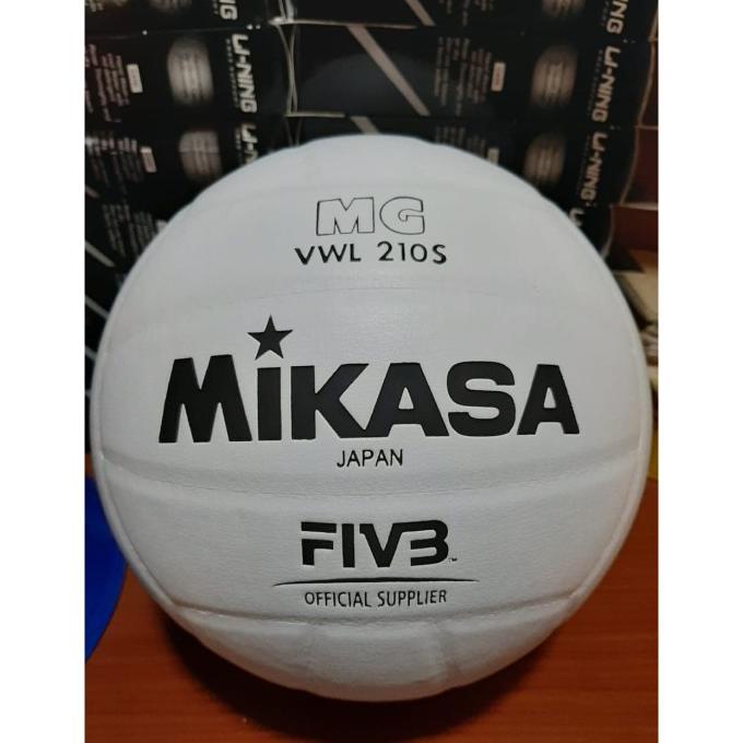 [[COD]] bola voli mikasa mg vwl 210s original / bola voli mikasa 210 putih KOMPLIT Kode 179