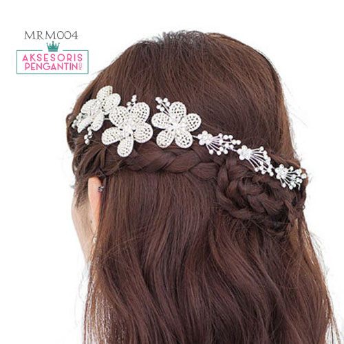 [SIAP KIRIM] TIARA WEDDING AKSESORIS RAMBUT HEADPIECE PENGANTIN MRM004