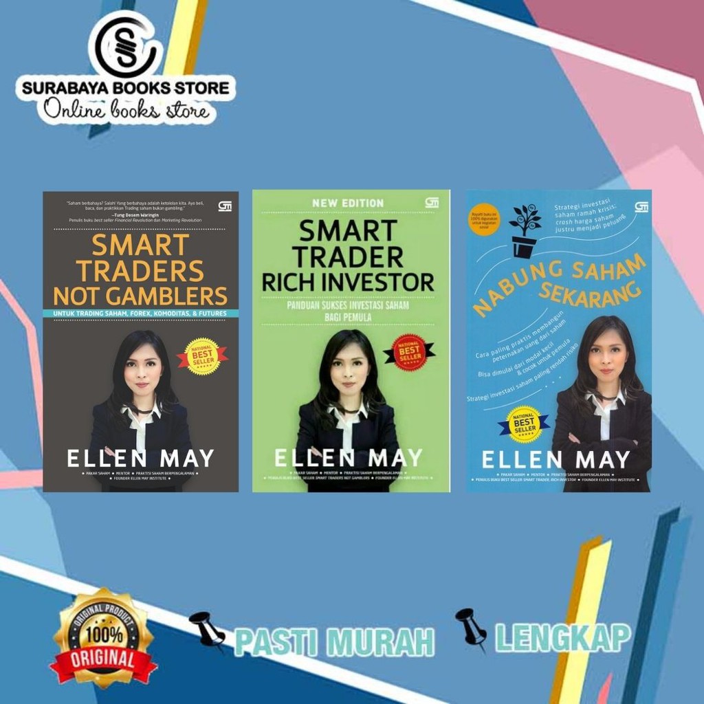 NABUNG SAHAM/SMART TRADER RICH/SMART TRADERS NOT GAMBLERS // ELLEN MAY