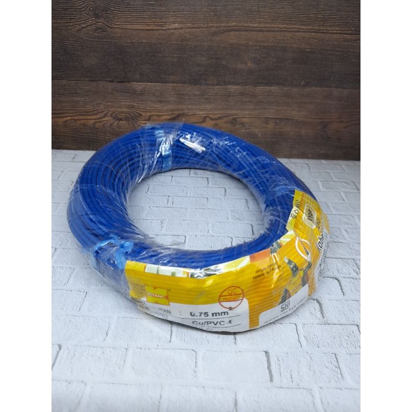 Kabel Kitani NYAF 0.75 MM 50 Meter - Biru