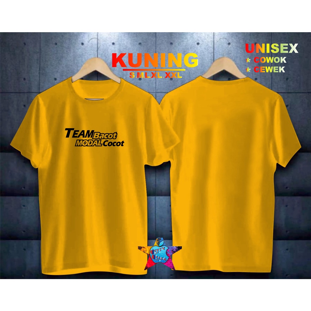 COD/KAOS TEAM BACOT MODAL COCOT/KAOS TERLARIS KUALTAS TERJAMIN/KAOS PRIA DISTRO HIT/KAOS BANDUNG/KAOS KEREN/KAOS MURAH//KAOS DISTRO/KAOS BERGAMBARKAOS DISTRO/KAOS PRIA DAN WANITA/KAOS KATA KATA LUCU/KAOS VIRAL/KAOS PROMO