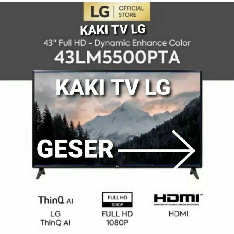 KAKI TV LG 43LM5500PTA 43LM5500 43LM55 43 INCH
